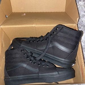Black Van sneakers